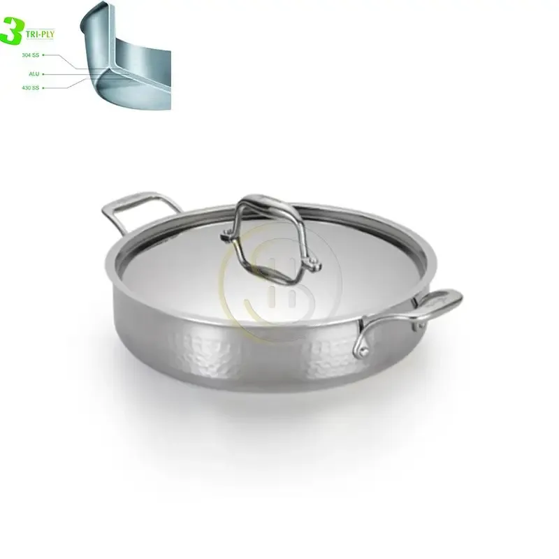 3PLY  HAMMERED ALL CLAD FRYPAN-SC054