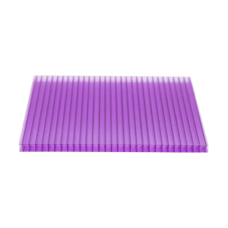 Triple wall polycarbonate roofing sheets