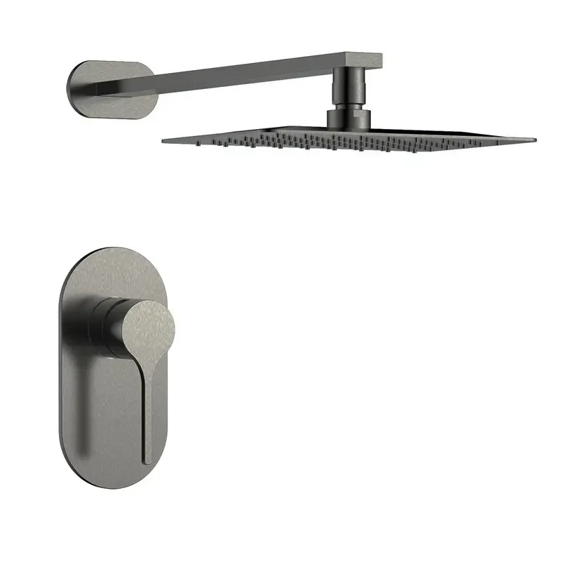 Wholesale New Stainless Steel 304 Brushed Single Function Shower Set