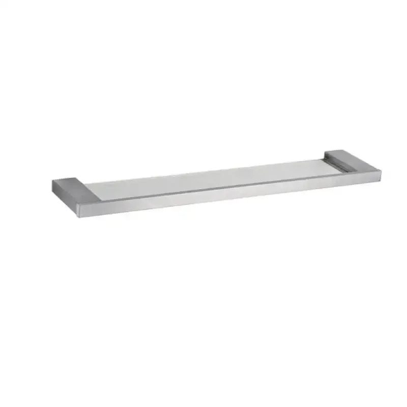 Stainless Steel 304  Glass Shower Shelf