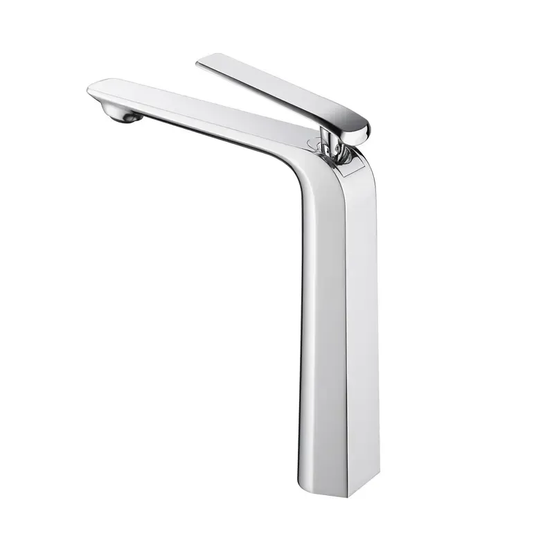 Watermark Hot Sale Simple Style Chrome Basin Mixer Tap