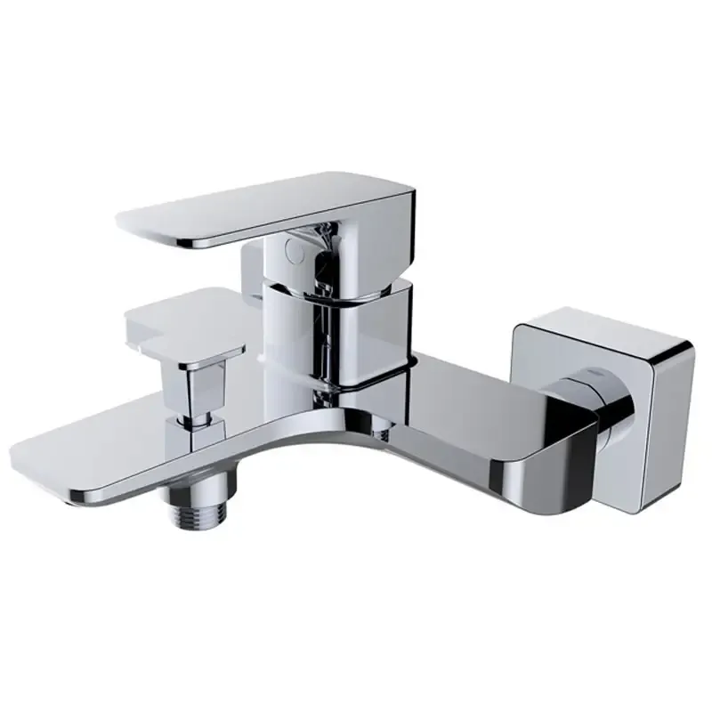 Brass Square Shower Mixer Tap