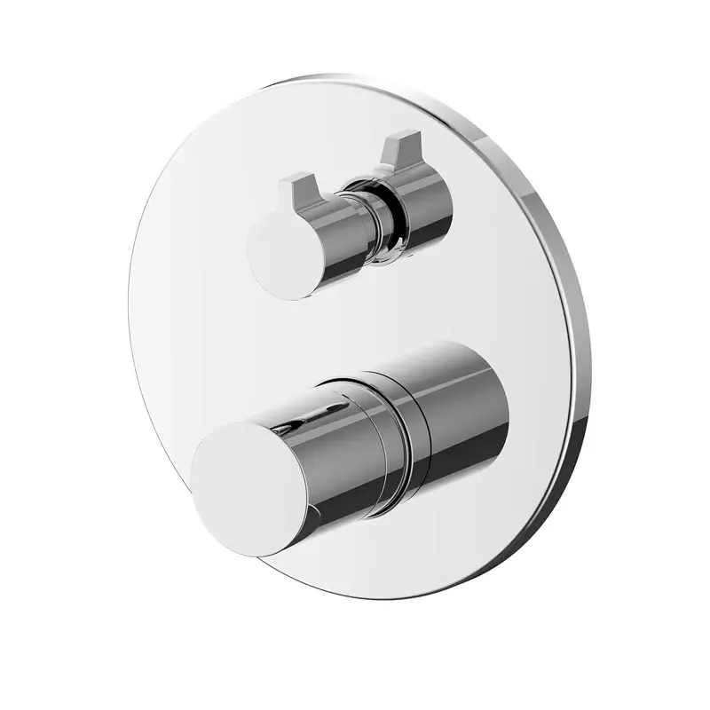 Chrome Plated Wall Mounted Bath Shower Diverter With Watermark