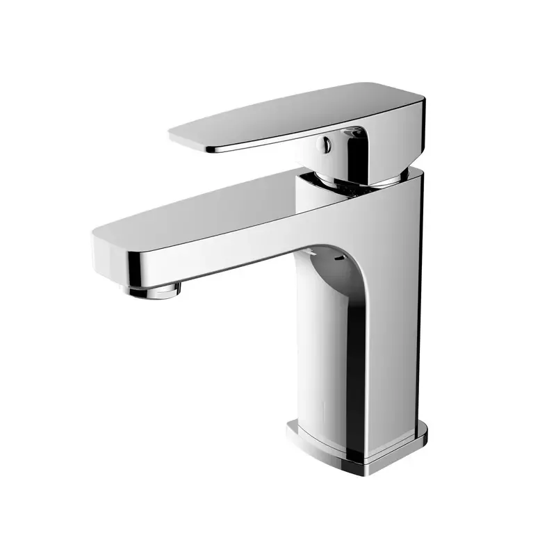 Chrome Plated Basin Mixer Tap With Watermark