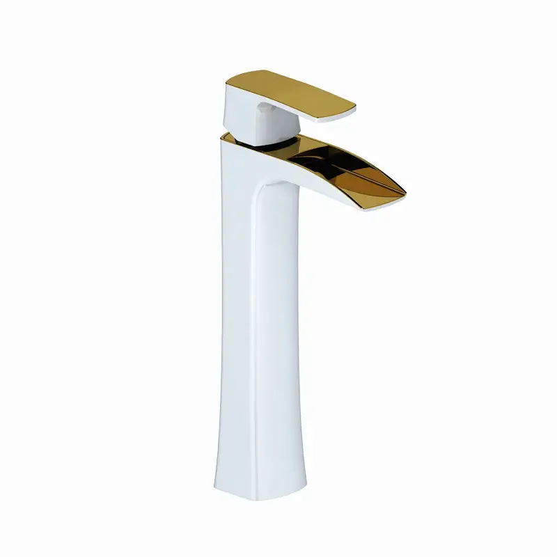 Modern Bathroom Jiangmen Quality Brass Waterfall Basin Faucet