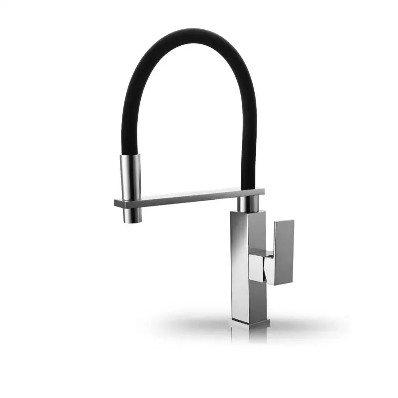 Black Commercial Sink Spring Kitchen Mixer Tap Faucets