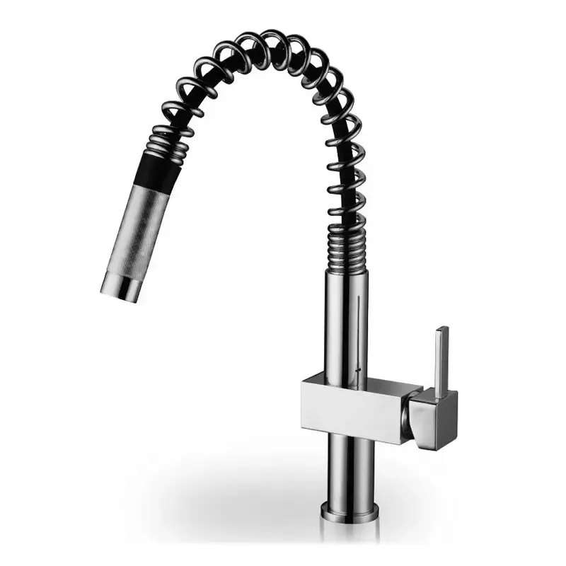 High Quality DR Brass Spring Kitchen Faucet