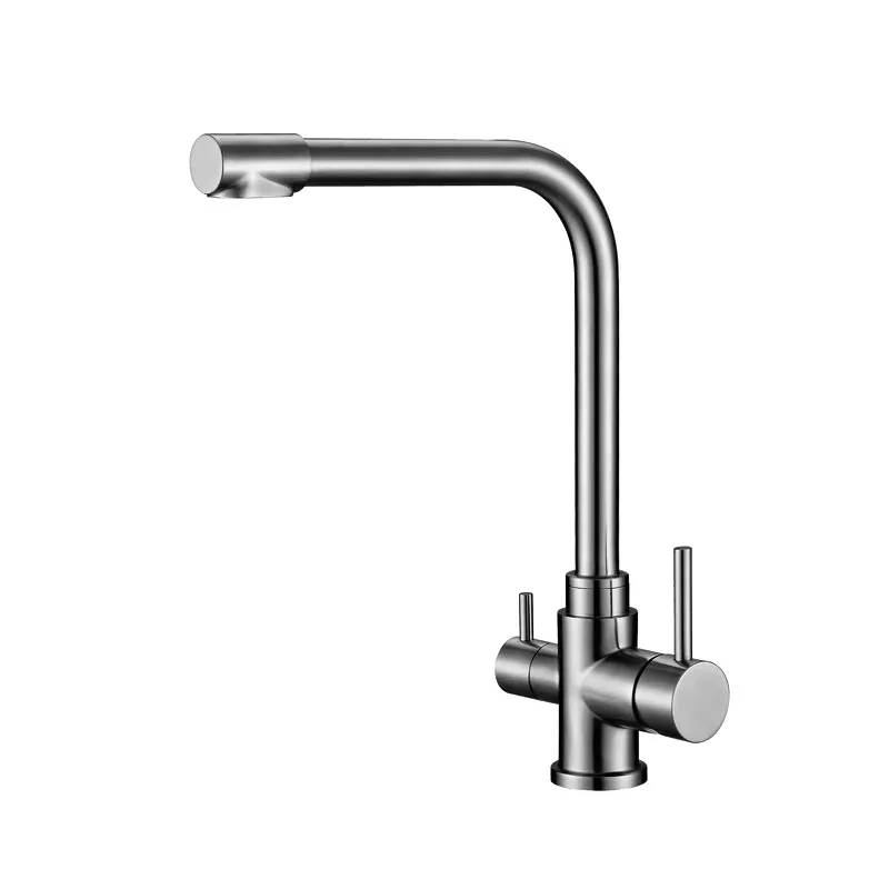 Brushed Stainless Steel 304  Kitchen Sink Tap