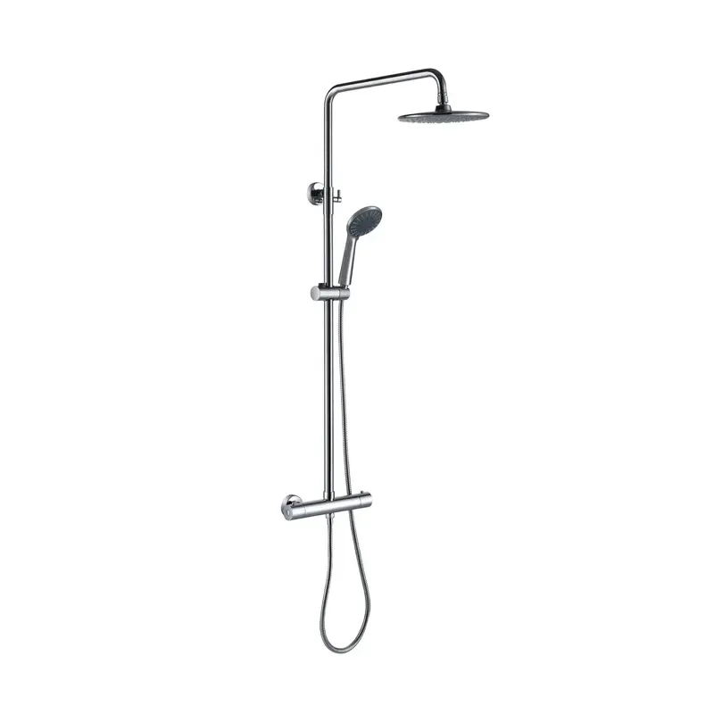 Chrome Plated Thermostatic Shower Set