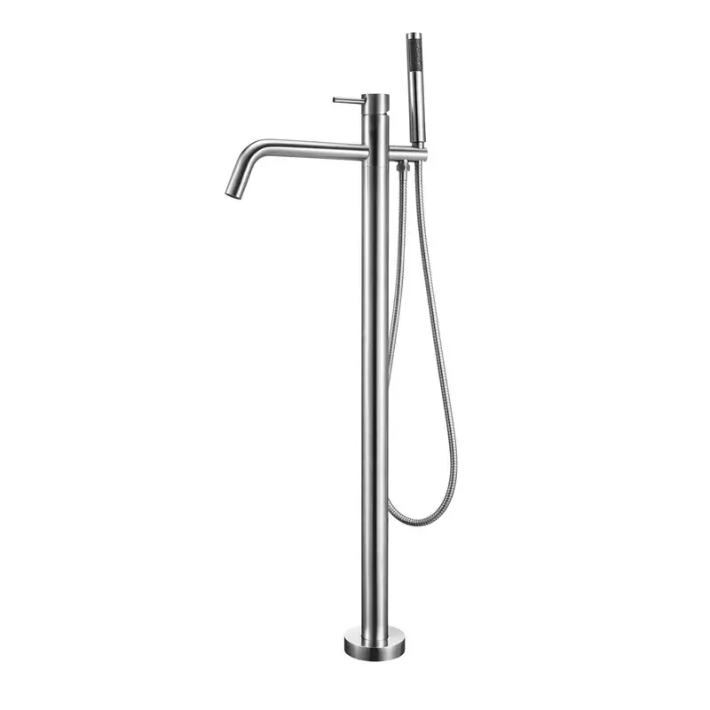 Watermark Round Design SS304 Bath Mixer With Shower