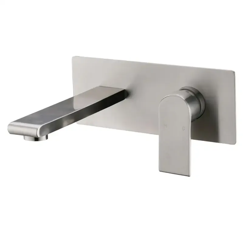 Stainless Steel 304 Wall Hung Basin Mixer