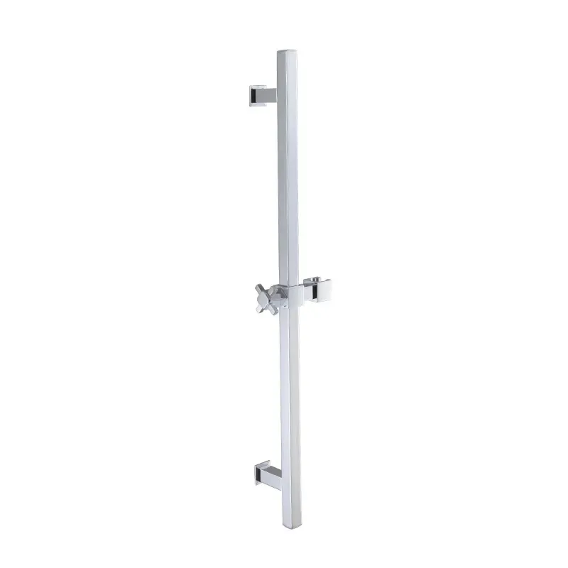 Chrome Plated Shower Rail With Cross Handle