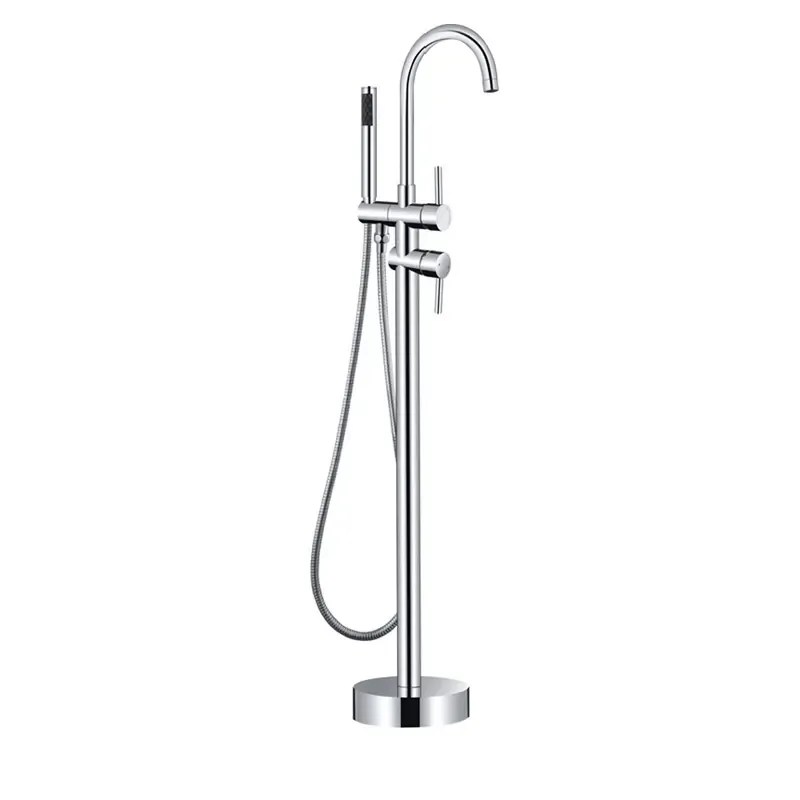Modern SS304 Brushed Bath Mixer With Shower