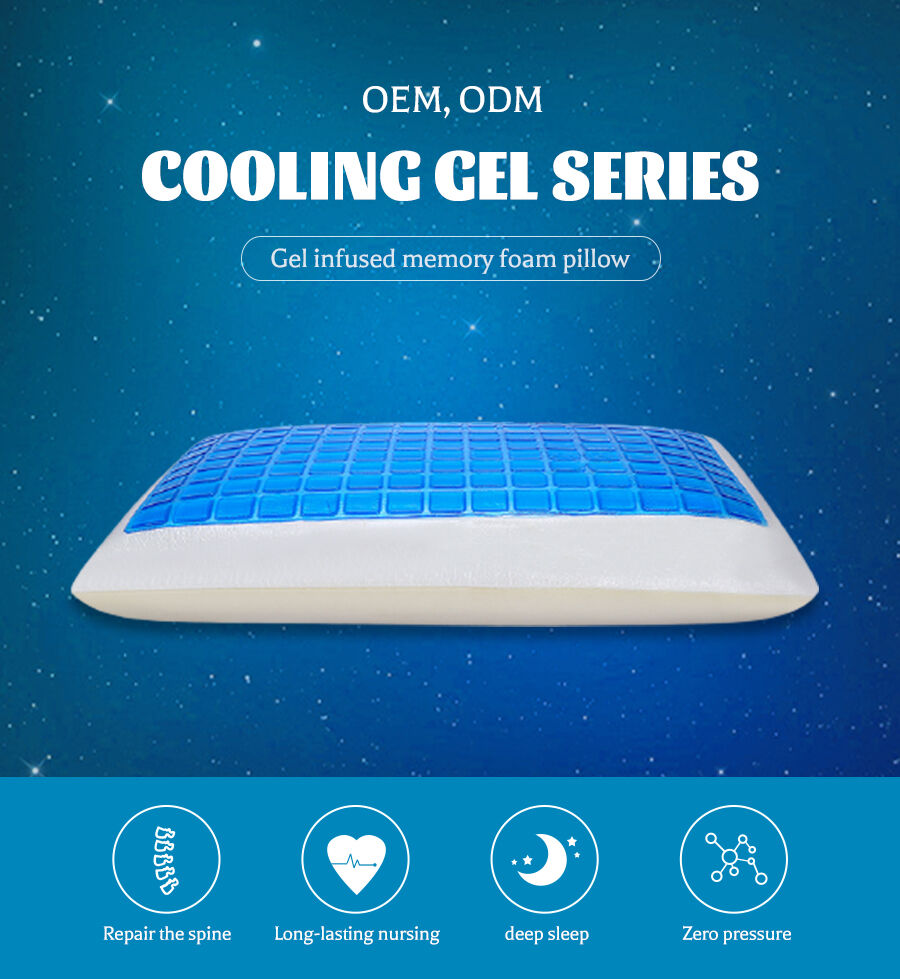 gel top memory foam pillow