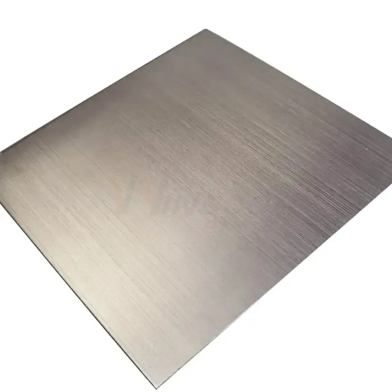 TP 201 304 316 stainless steel sheet with hairline finished treatment